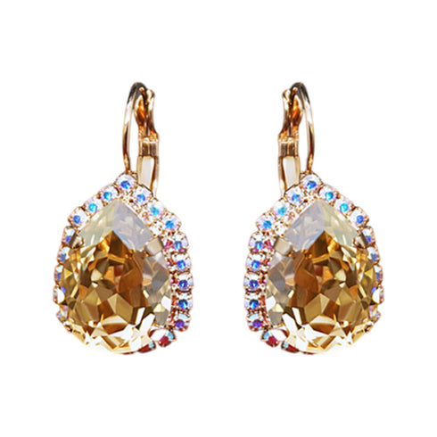 Komplektas "Debesu Piliens III (Golden Shadow)" su Swarovski™ kristalais